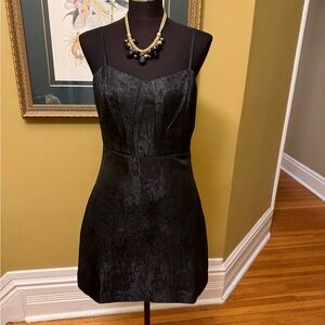 RW&CO. Black Mini Dress